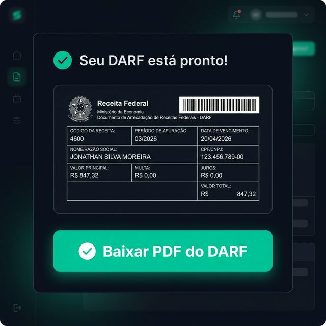 DARF pronto para download
